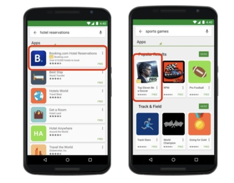 google ad examples, appads